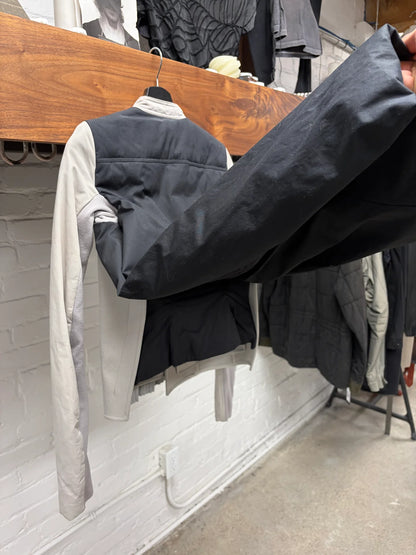 AW2014 Rick Owens ‘Moody’ Cape Back Wool/Leather Moto Jacket