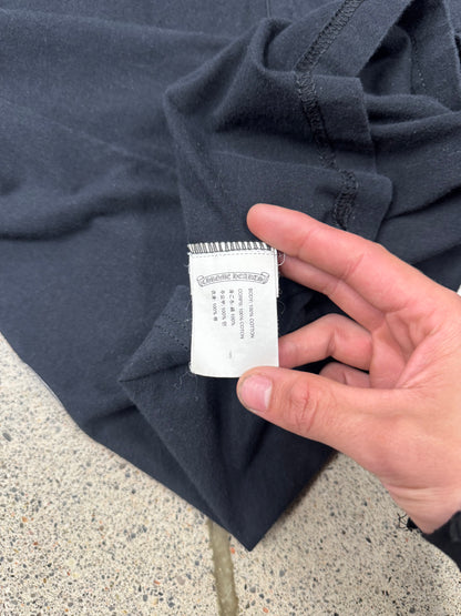 Chrome Hearts Cemetery Cross Flood Long Sleeve Shirt