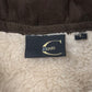 Roberto Cavalli Shearling Trim Brown Suede Trucker Jacket