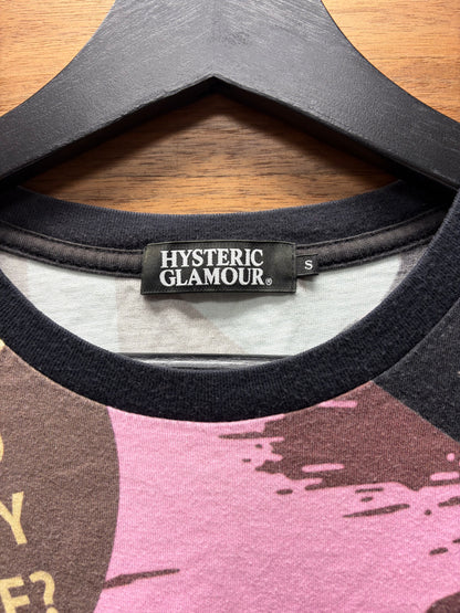 Hysteric Glamour ‘What Do Naughty Girls Hide’ Full Print T-Shirt
