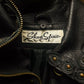 Share Spirit Studded Calfskin Leather Biker Jacket