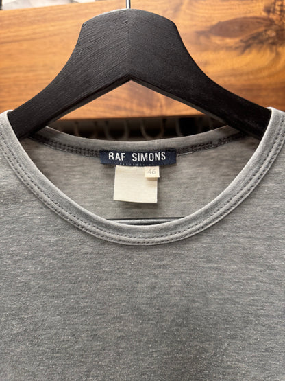 SS1998 Raf Simons ‘Black Palms’ Baseball Sleeve Shirt