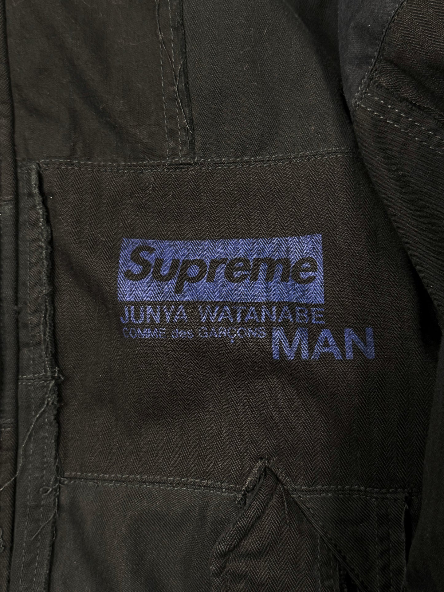 AW2021 Supreme x Junya Watanabe Reconstructed Puffer Jacket