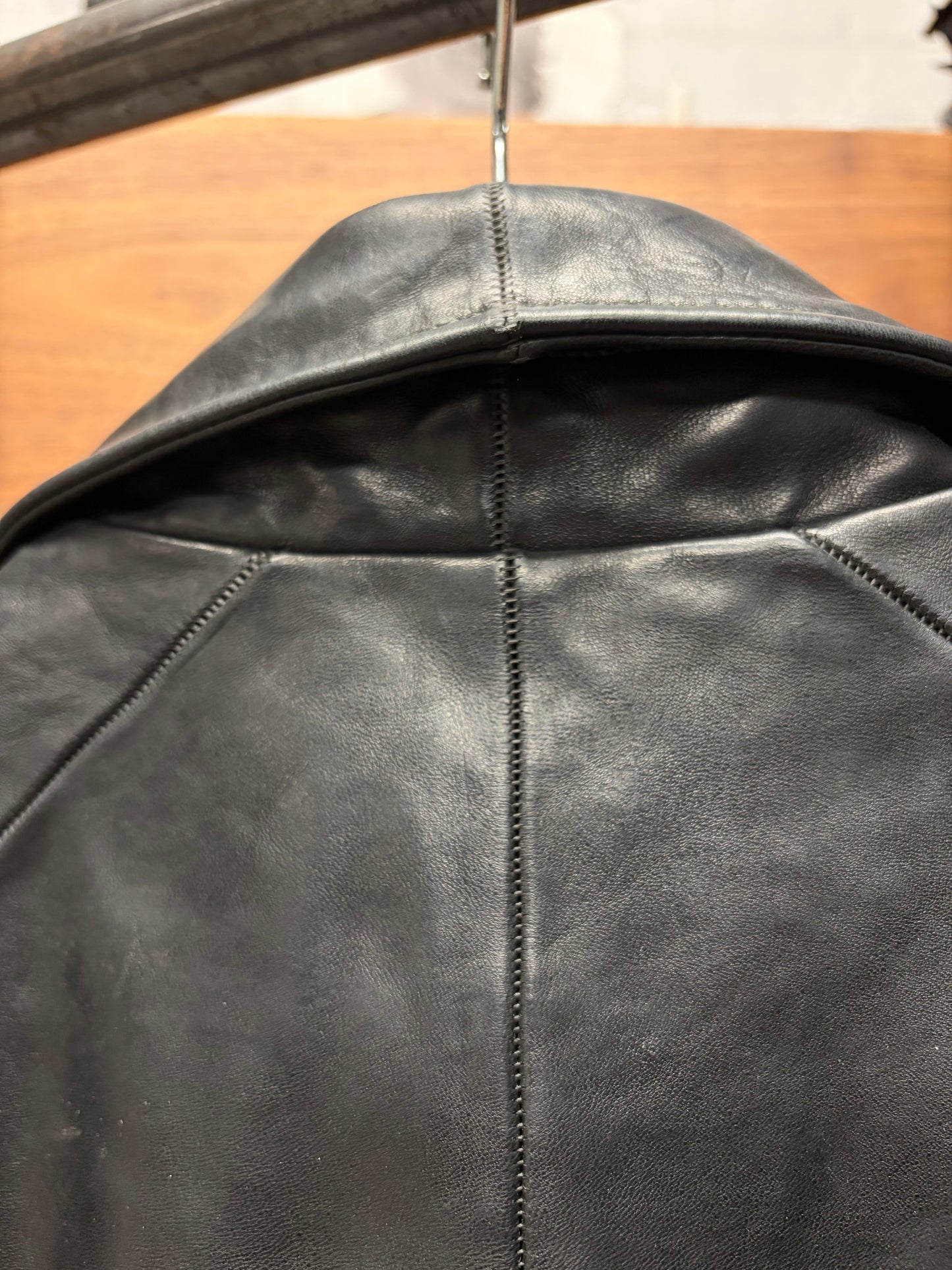 Carol Christian Poell ‘LM/2498 CORS PTC/010’ Scar Stitch Leather Jacket