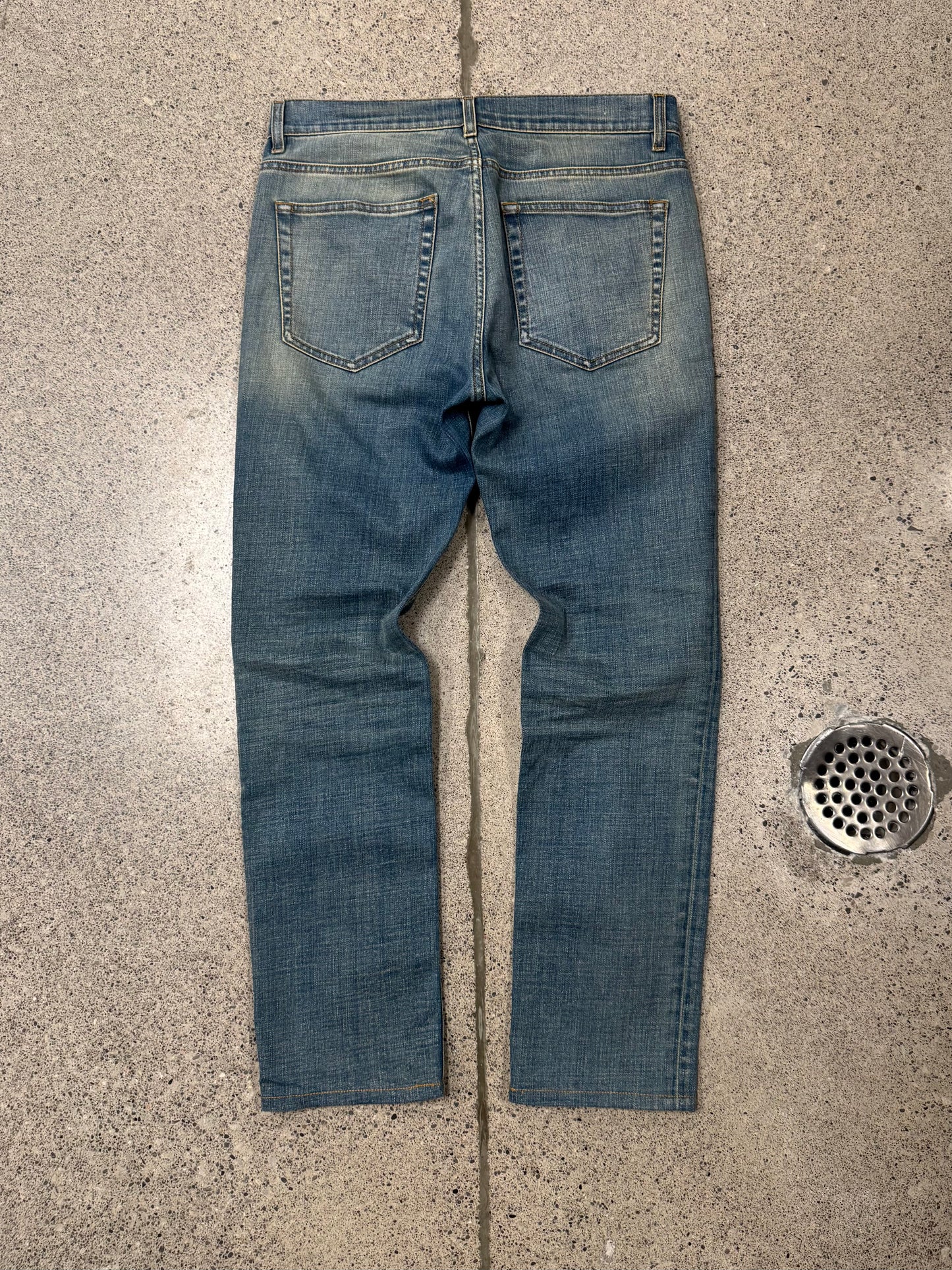 Acne Studios ‘Ace LT’ Dirt Wash Slim/Skinny Denim