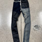 SAMPLE Rick Owens DRKSHDW Black/Blue Waxed ‘Tyrone’ Denim