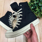 Rick Owens DrkSHDW Canvas Ramones