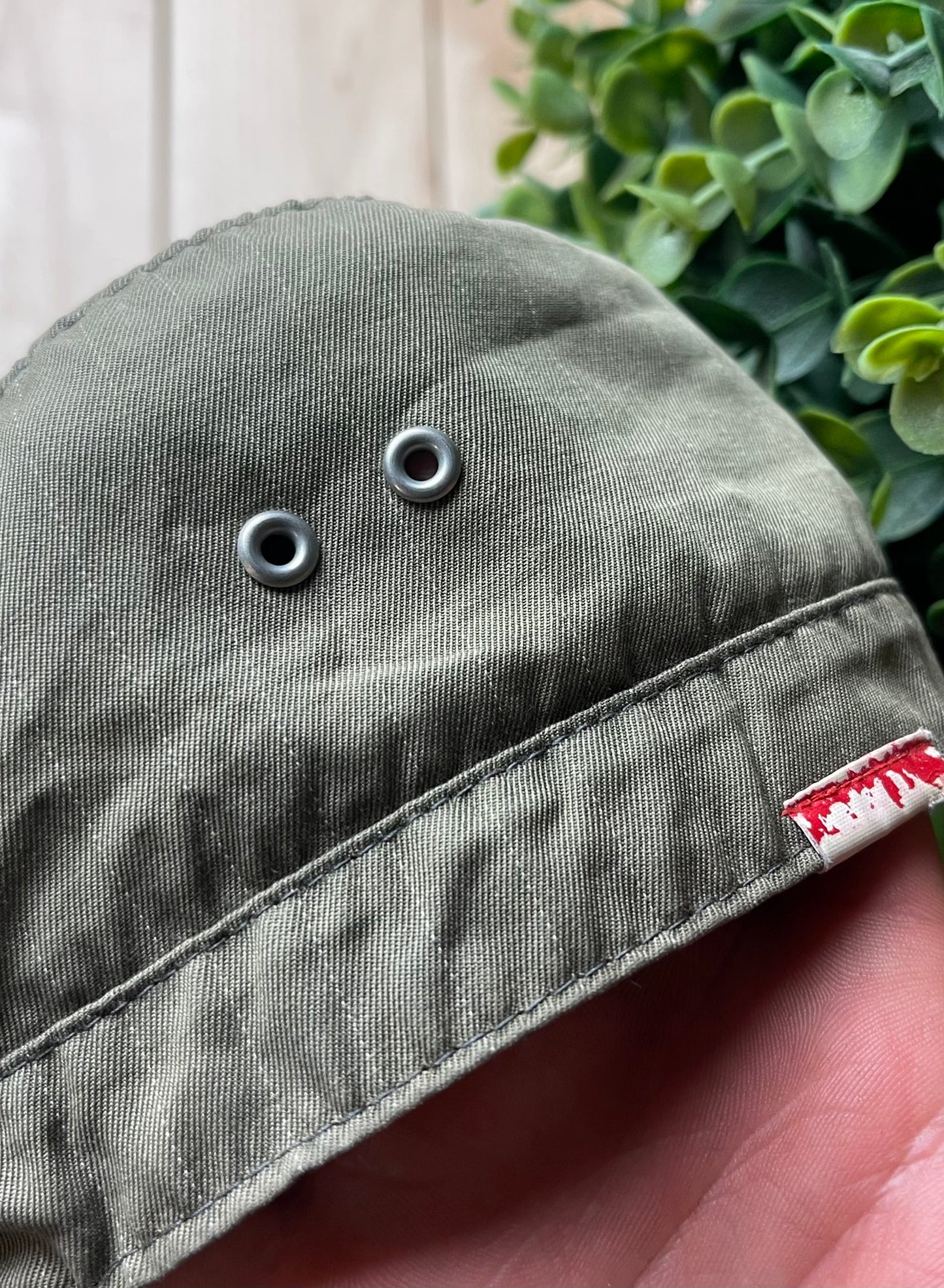 Wtaps Washed Green Military Cap