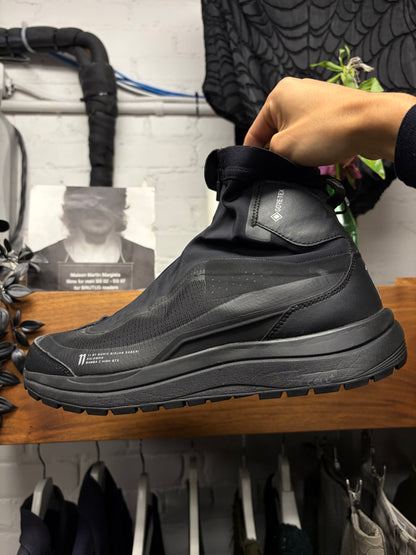 Boris Bidjan Saberi x Salomon ‘Bamba 2’ Black High Top Sneakers