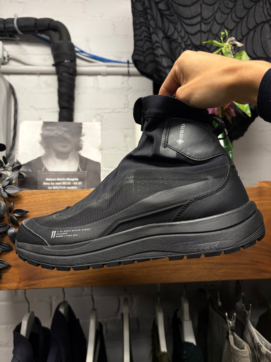 Boris Bidjan Saberi x Salomon ‘Bamba 2’ Black High Top Sneakers