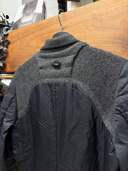 AW2009 Undercover ‘Earmuff Maniac’ Knit/Nylon Padded Hybrid Sport Coat
