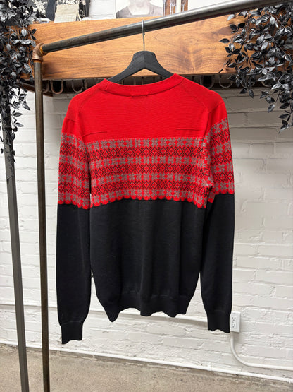 AW2006 Dior Homme by Hedi Slimane ‘These Grey Days’ Nordic Knit Sweater