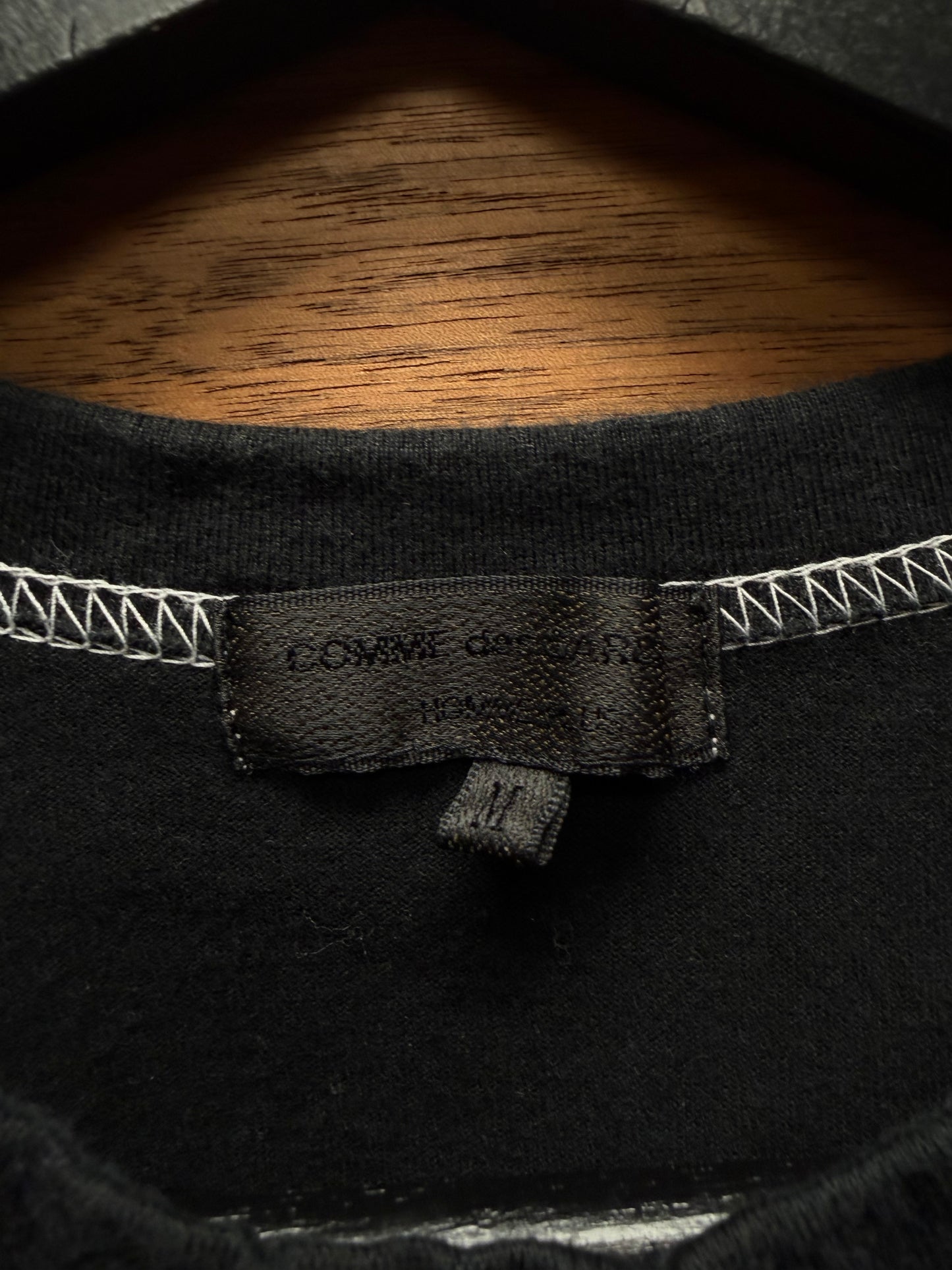 SS2005 Comme Des Garçons Homme Plus ‘Rolling Stones’ Contrast Stitch T-Shirt