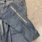 SS2019 Rick Owens ‘Memphis Cut’ Washed Blue Denim