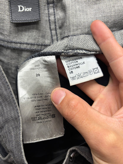 Dior Homme Dark Grey Skinny Jeans