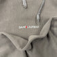 SS2018 Saint Laurent Distressed Brown ‘Box Logo’ Hoodie