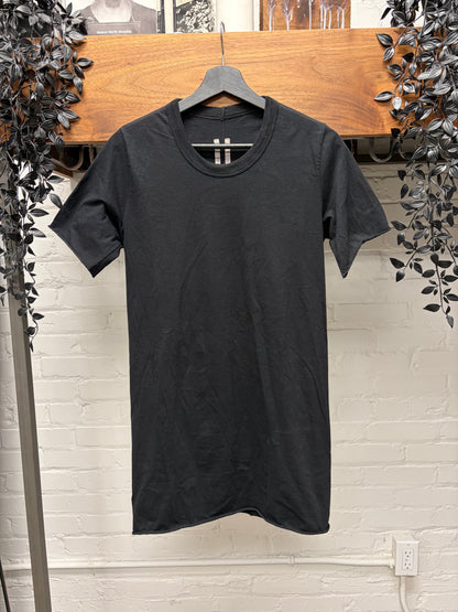 SS2023 Rick Owens ‘Edfu’  Black ‘Level’ Short Sleeve Shirt