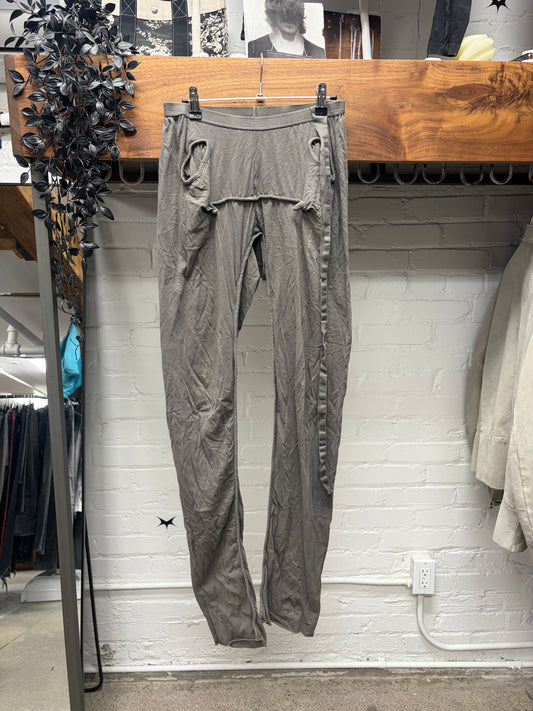 Rick Owens ‘Dustulator’ Layered Dust Brown Reconstructed Pants