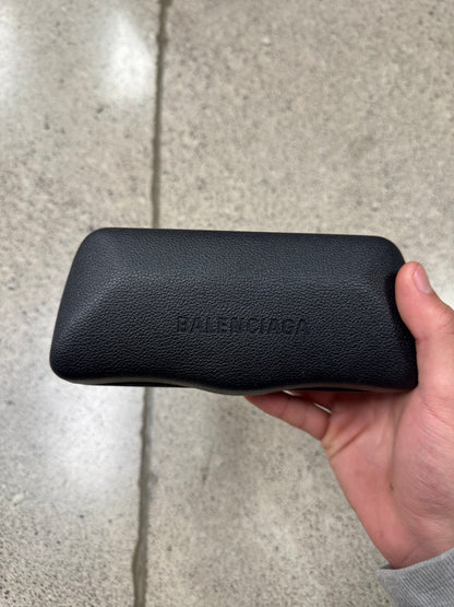 Balenciaga ‘Mono Cat 2.0’ Rimless Black Sunglasses