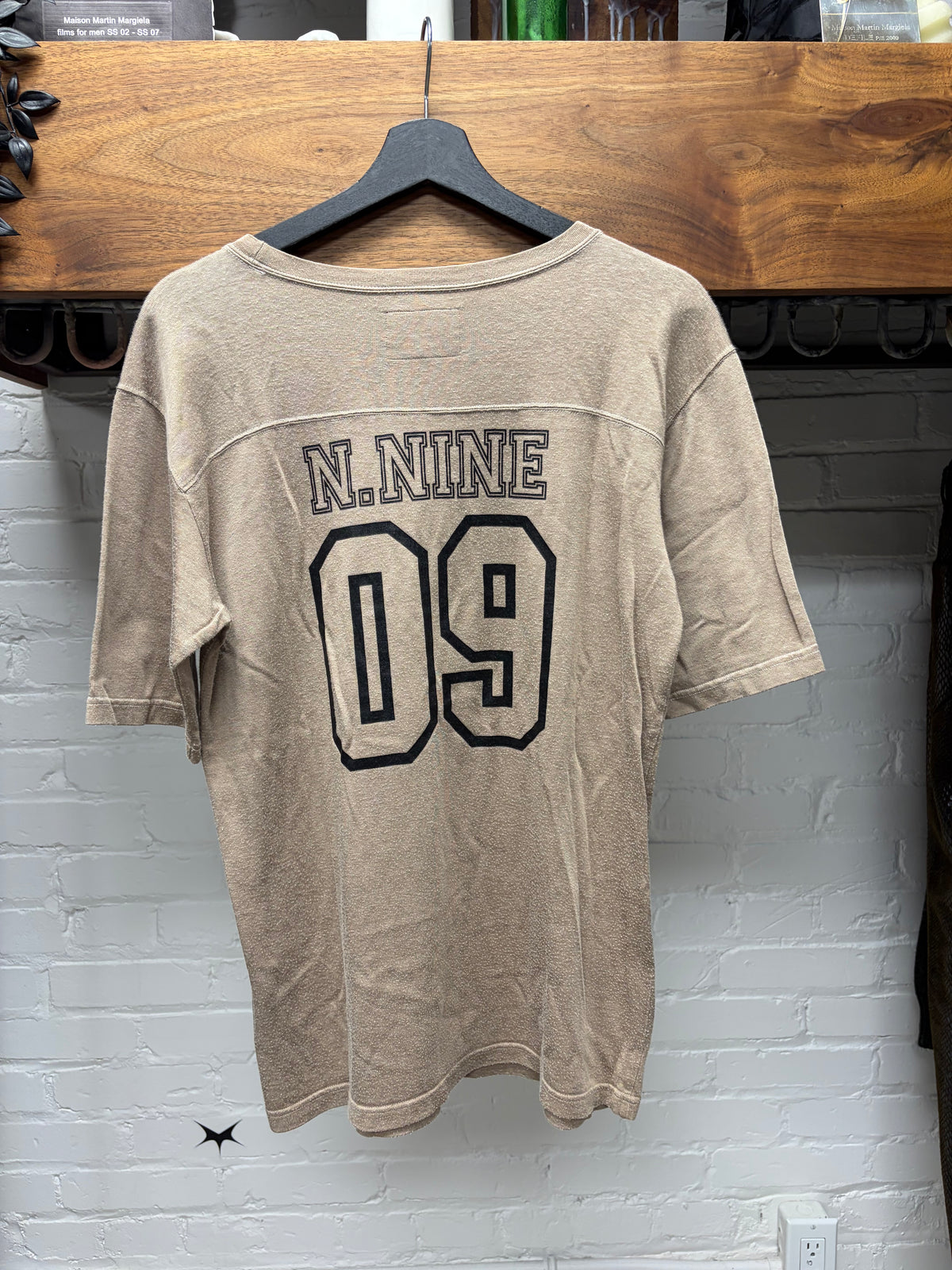 Number (N)ine Re-Edition ‘Welcome to the Shadows’ Axl Rose Jersey Graphic T-Shirt