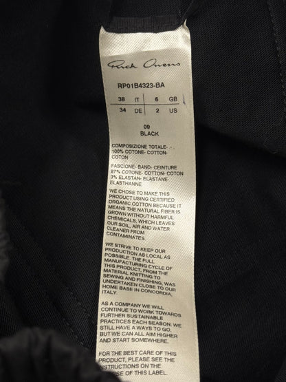 SS2022 Rick Owens ‘Fogachine’ Bauhaus Cargo Pants