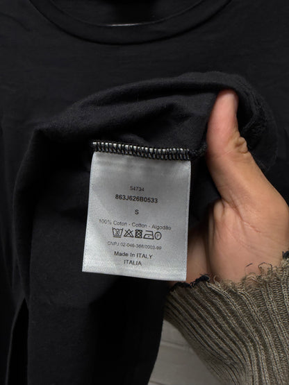 Dior Homme Bee Embroidered Logo Long Sleeve Shirt