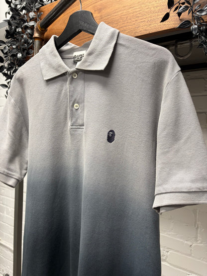 2007 Bape ‘Gradient Dip’ Embroidered Logo Polo
