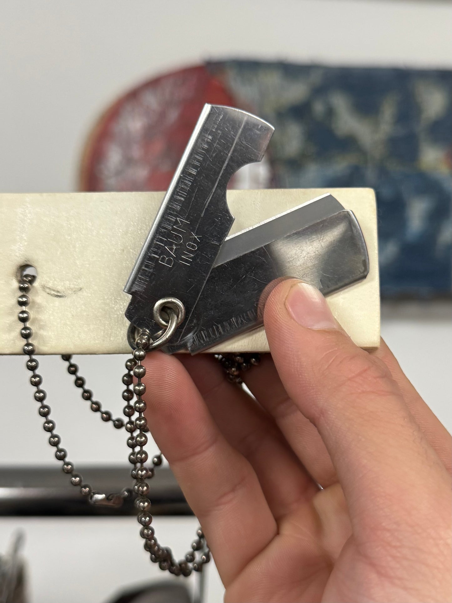 Carol Christian Poell ‘MM1914’ Razor Blade Necklace