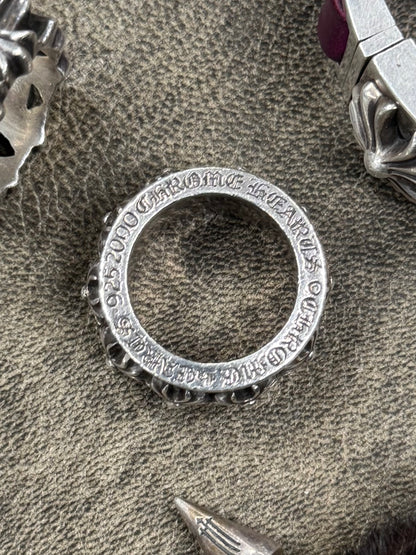 Chrome Hearts ‘Spinner’ Multi-Cross 925 Silver Ring