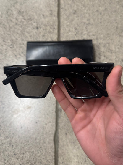 Saint Laurent ‘Kate’ Black Tinted Cat Eye Sunglasses