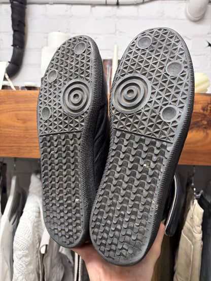 Maison Margiela ‘Future’ Black Leather High Top Sneakers