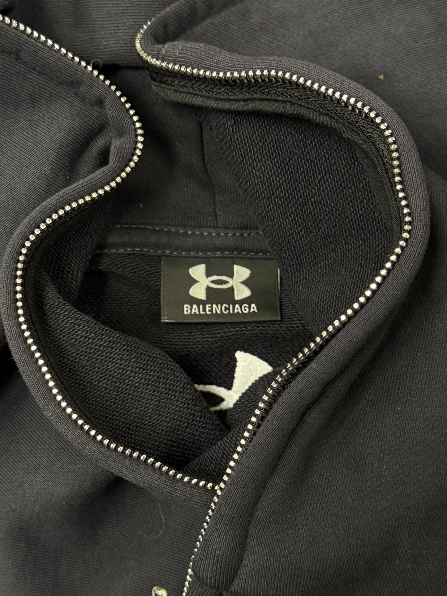 SS2025 Balenciaga Under Armour Zip-Up Hoodie