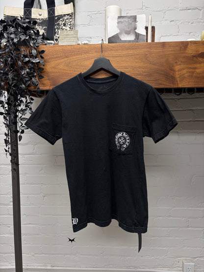 Chrome Hearts ‘London’ Store Exclusive Horseshoe Logo Black Graphic T-Shirt