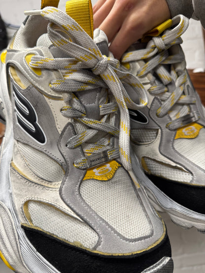 Balenciaga Yellow/Sport Grey Oversized ‘Cargo’ Sneakers