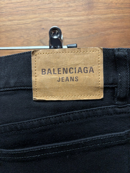 2021 Balenciaga Black Skinny Jeans