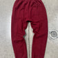 AW2017 Vetements Embroidered Logo Red Sweatpants