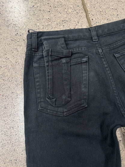 AW2003 Helmut Lang ‘Tool Pocket’ Flared Low Rise Denim