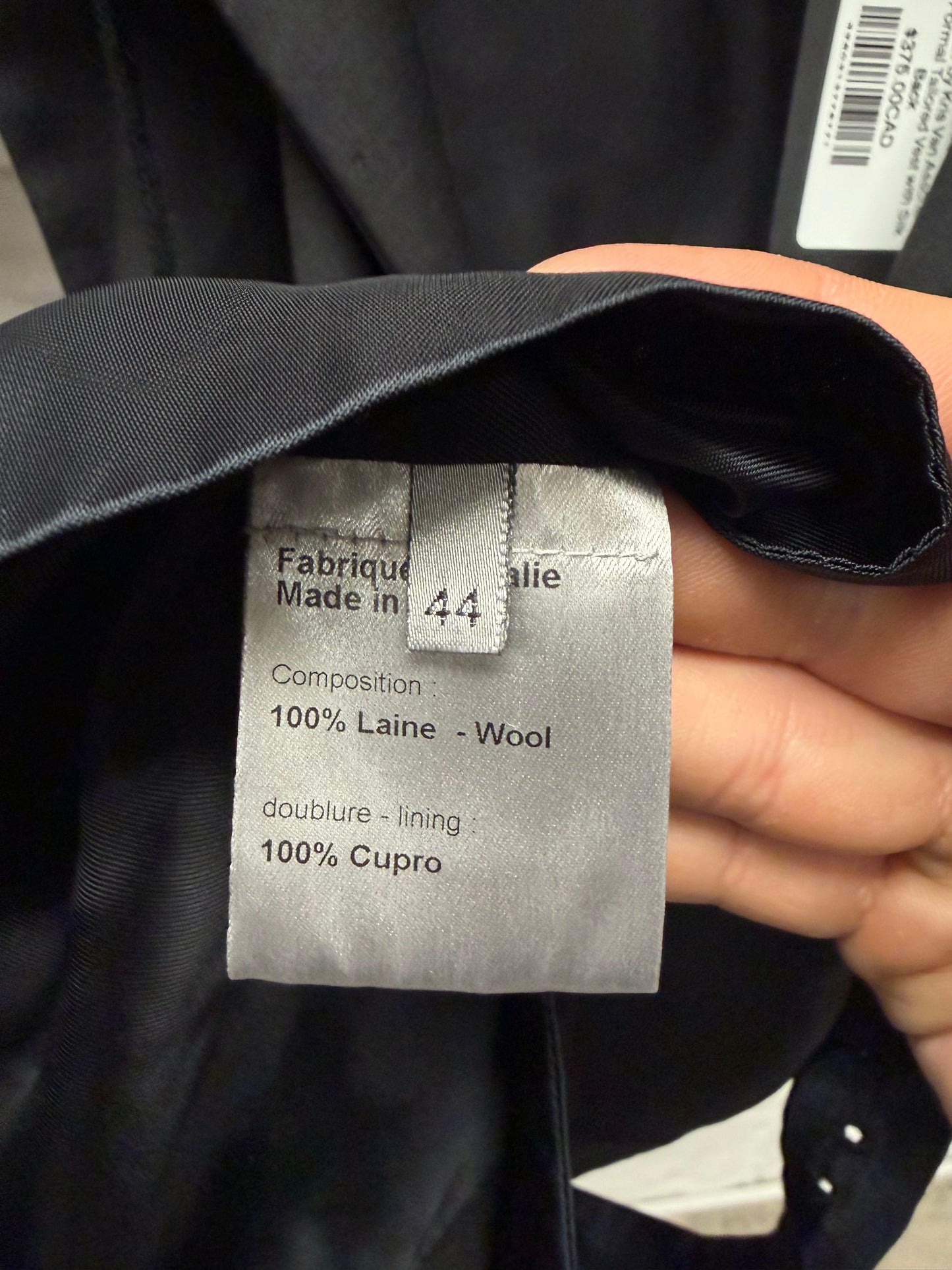 SS2003 Dior by Hedi Slimane ‘Follow Me’ Hooded Suiting Vest