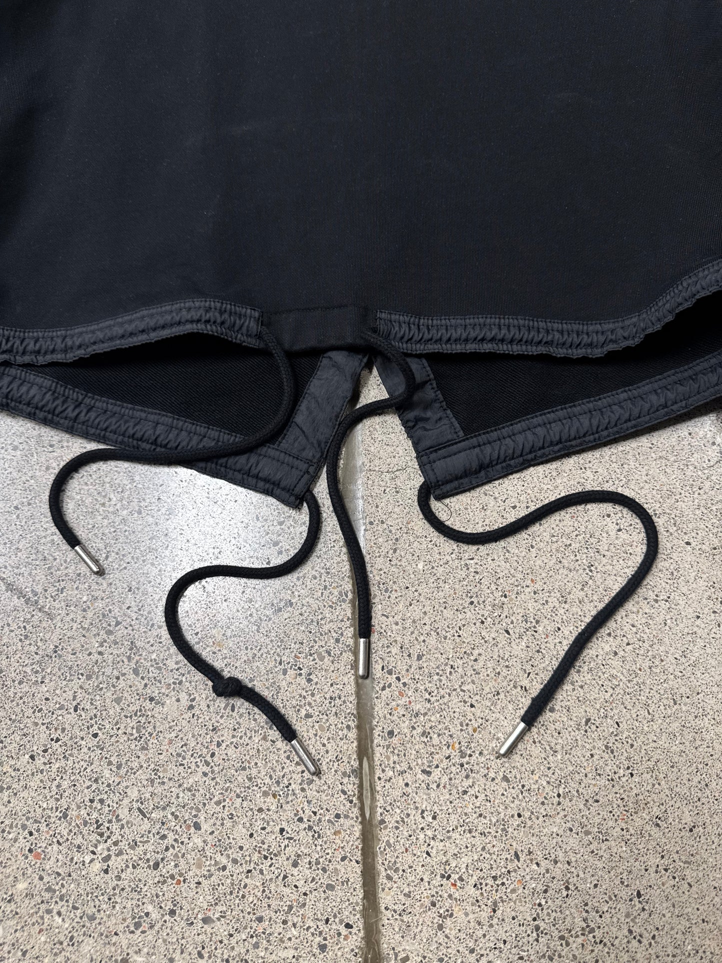 Helmut Lang Military Inspired ‘MA-1’ Pocket Black Sweatshirt