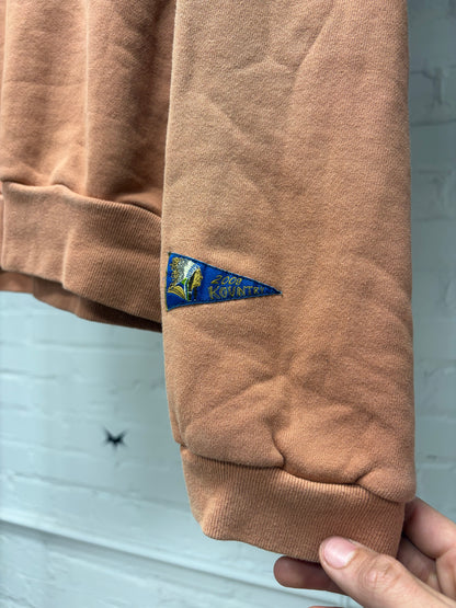 2009 Kapital Sun Faded Orange ‘Varsity’ American Collegiate Inspired Sweatshirt