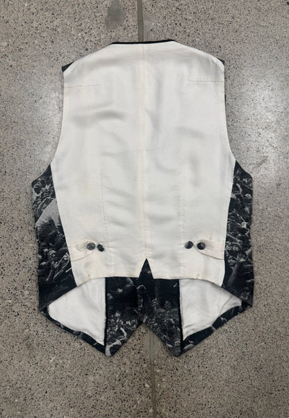 AW2009 Number (N)ine x Charles Peterson ‘Moshpit’ Jacquard Woven Vest