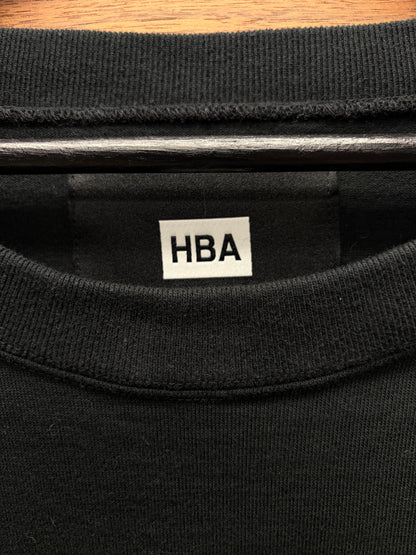 Hood by Air Double Layered Black/Grey Long Sleeve Shirt