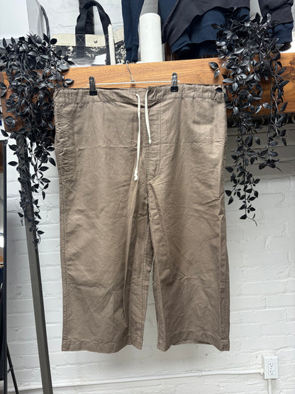 2017 Comme Des Garçons Tricots Cotton Capri Drawstring Shorts