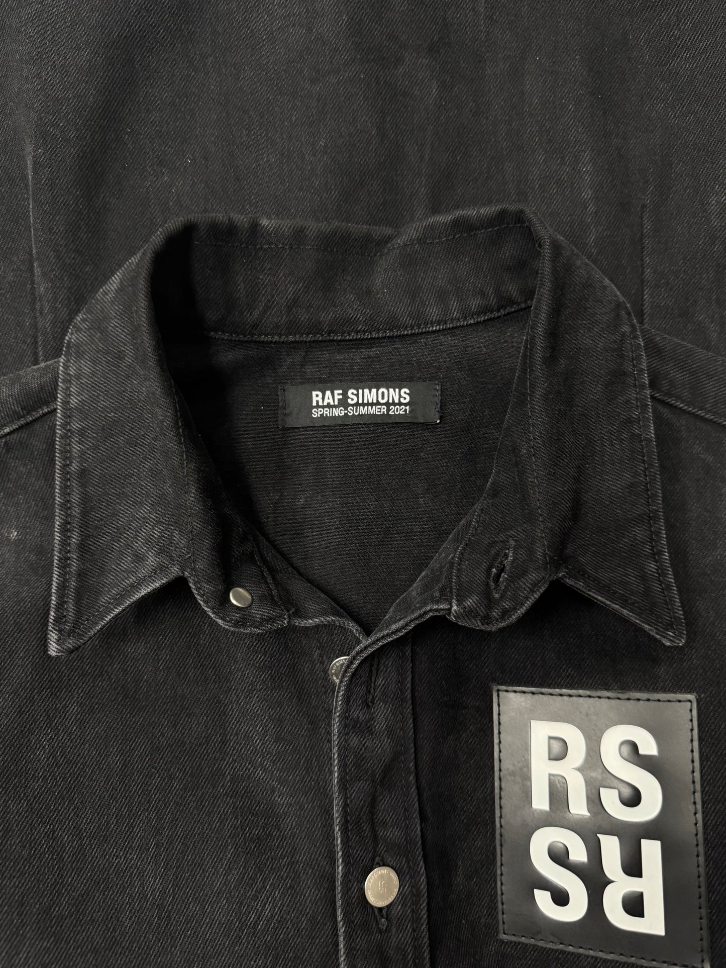 SS2021 Raf Simons Heavy Denim Work-Shirt