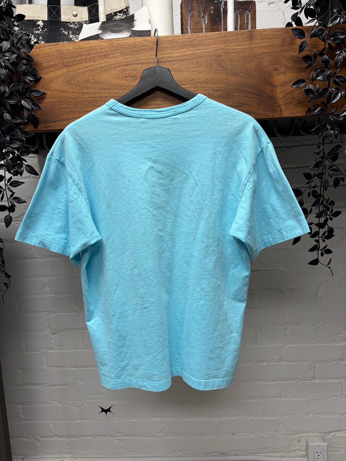 2002 Junya Watanabe ‘Tropical’ Blue Graphic T-Shirt
