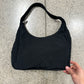 Bottega Veneta Black Canvas Hobo Bag