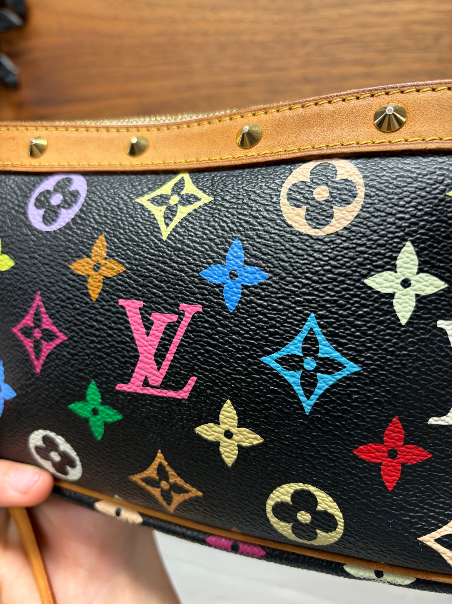 SS2003 Louis Vuitton x Takashi Murakami ‘Pochette’ Mini Shoulder Bag