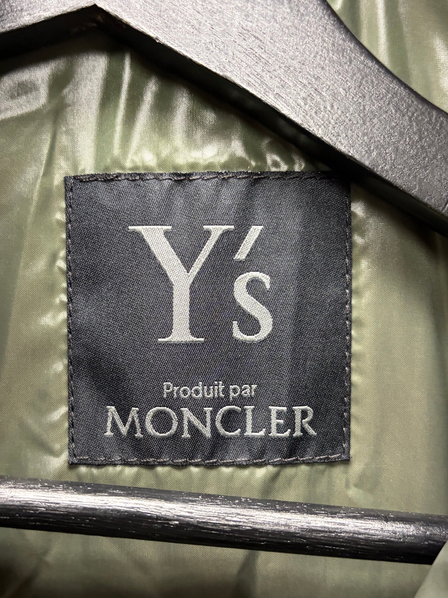 2005 Yohji Yamamoto x Moncler ‘Y’s’ Wool/Nylon Hybrid Down Filled ‘Grenoble’ Vest