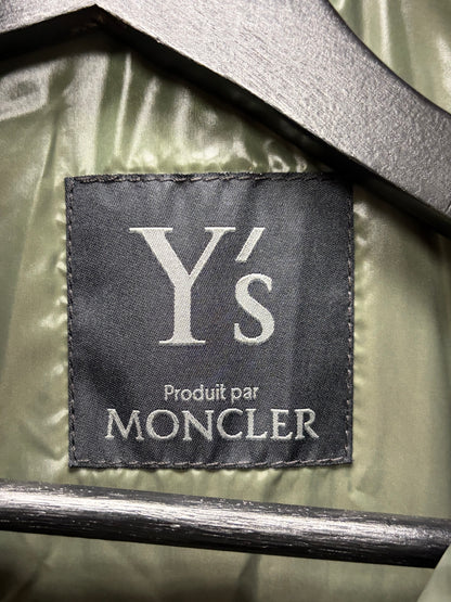 2005 Yohji Yamamoto x Moncler ‘Y’s’ Wool/Nylon Hybrid Down Filled ‘Grenoble’ Vest