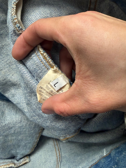 AW1999 Maison Martin Margiela Line (0) Artisinal ‘Paint Crack’ Denim Jacket
